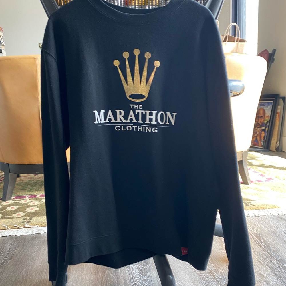 The Marathon Clothing Crewneck sweatshirt